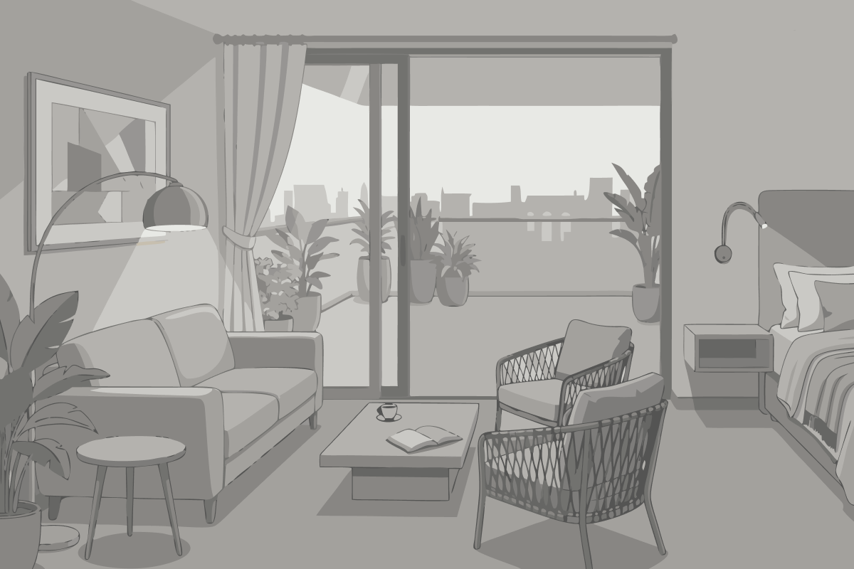 Economy Dreibettzimmer